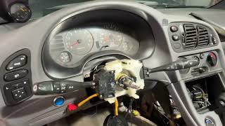 Eclipse GSX Steering Wheel & Passenger Airbag delete installed!