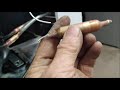 Joining an aluminium capillary to a pencil drier