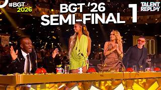 Top 5 Incredible Acts From Bgt 2026 Semifinal 1