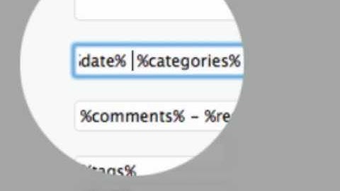 How to edit your post meta information in WordPress