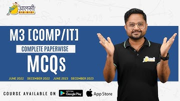 M3 (Comp/IT/AIML) | Engineering Maths 3 |Complete Paper-wise MCQs |#SPPU | Rounak Sir|Aalsi Engineer