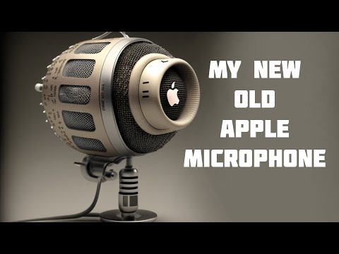 My new Vintage Microphone for ASMR from Apple