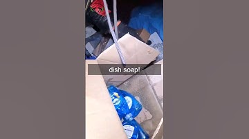 We Found So Much SOAP In The DUMPSTER! #dumpsterdiving #shorts #shortsfeed #free