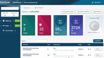 TidalScale WaveRunner Quick Demo