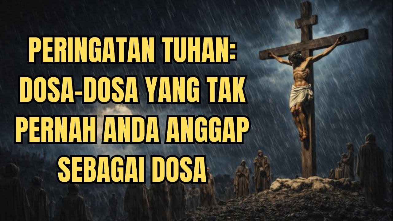 Dosa-Dosa yang Tak Pernah Anda Anggap Sebagai Dosa — Ini Akan Mengejutkan Anda! | Hikmat Alkitab