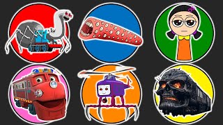 Spin Wheel Thomas,Train Eater,Squid Game Sprunki,Wilson Chuggington,Monster Helikopter,Kereta Hantu