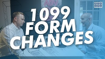 1099 Form Changes you should know about