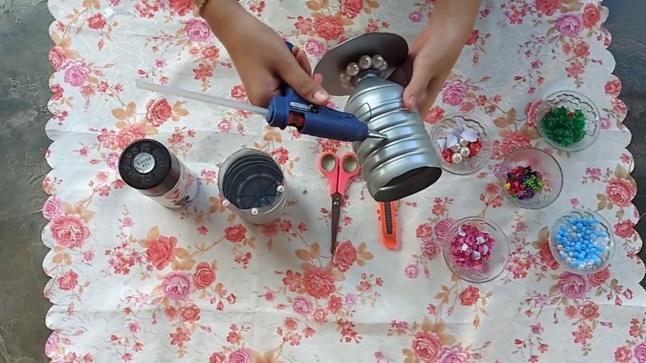 Cara membuat pot dari  botol  plastik  YouTube