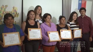 59 familias de la región finalizaron el programa "Acción en Familia" del Fosis