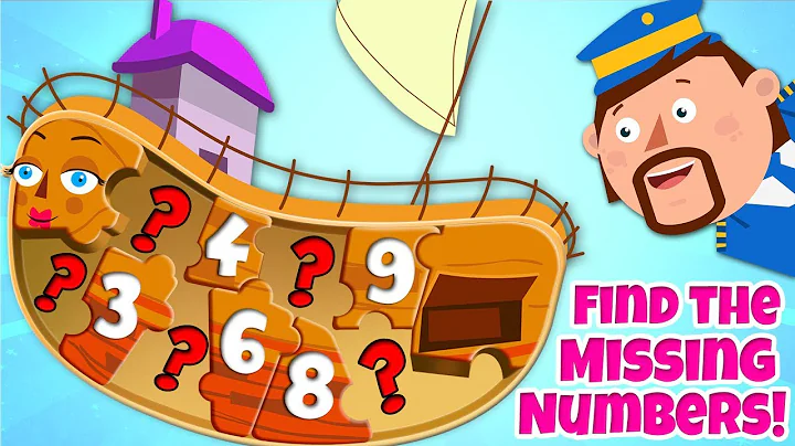 Learn Numbers with Hannah | FIND THE MISSING NUMBER  | Puzzle Games for Kids
