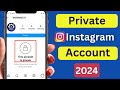 How to Private Instagram Account | How to Make Instagram Account Private || Instagram Account Privat