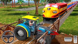 لعبة الجرارات الزراعية الحديثة - محاكاة شاحنة الحيوان - محاكي القيادة - العاب سيارات #3