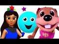Princess Shapes Song &quot;Mr. Circle&quot; + More | Baby ABCs, Wash Hands, Learn Vegetables, Color Bus
