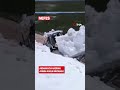 Ardahan'da karla mücadele