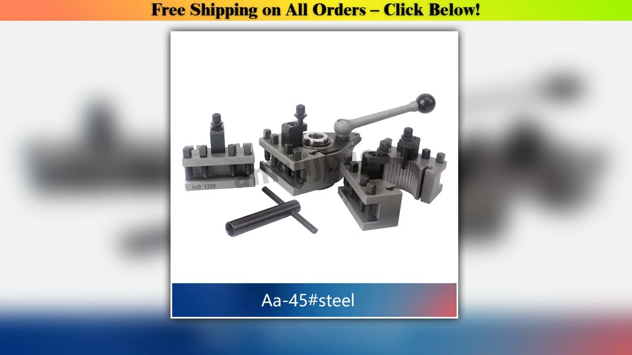 Quick Change Tool Post Set Turret lathe tool holder Aa Eb Ec 12x12mm 15x15mm for