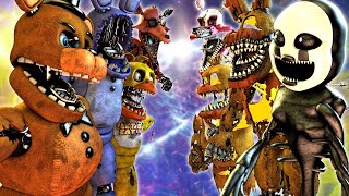 FNaF Jack O FNAF's vs Withered Animatronics