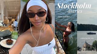 Spend a week with me creating a life I love in Stockholm | Euro summer, GRWMs, yapping & solo dates