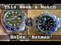 Rolex 'Batman' GMT Master II 116710 BLNR. This Week's Watch - | TheWatchGuys.tv