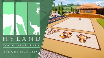 Planet Zoo | Masai Cafe Speed Build | New Area! | Zoo Planning | Hyland Zoo | Ep.18