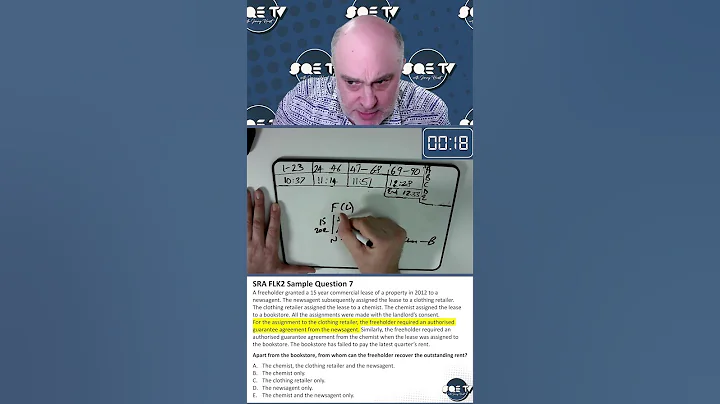 Jonny Solves Property SQE1 Question in Record Time! ⏱️ #Shorts