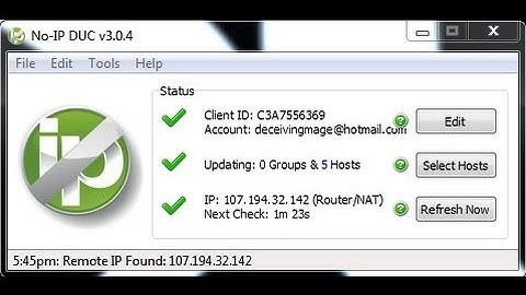 Minecraft Runescape No-ip Duc Server Setup