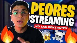 3 Plataformas De Streaming Que No Debes Contratar Son Las Peores