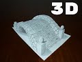 как нарисовать 3D иллюзию мост. How to draw 3D bridge illusion.