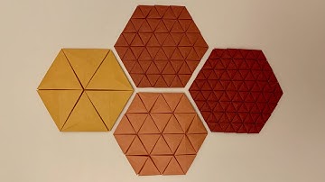 Origami Tutorial: Triangle Twist Tessellation