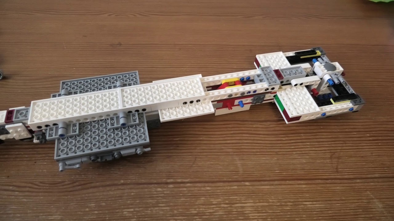 Building Lego Star Wars Tantive IV SET 75244 PART 2 4K