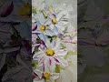 цветы мастихином импасто 🩵#картинамаслом #art #impastoart #flowers #цветы #artist