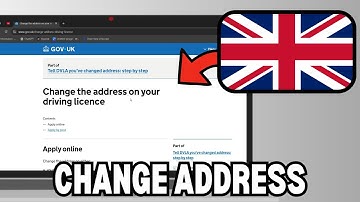 How To Change Address On Driving License In The UK (2025)