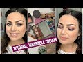 ONE BRAND TUTORIAL⚡️Urban Decay ft Heavy Metals Palette⚡️