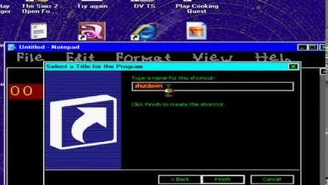 How to make a prank shutdown on your computer