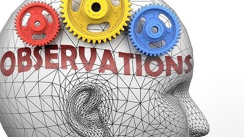 Observations, Inferences, and Predictions