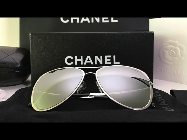 Chanel Unisex Pilot Sunglasses