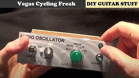 DIY Guitar Effects Aid #10 -  Audio Oscillator (Signal Generator)