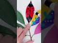 beautiful leaf painting 🎨🎨 #aaradhya #art #craft 🎨