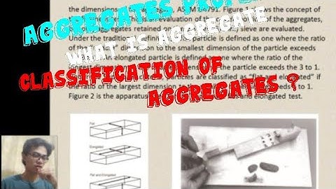Aggregate Properties : Particle Shape and Surface Texture | Engineering English Course