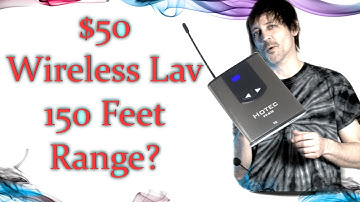 Hotec Budget UHF Wireless Lav Microphone System|Review & Test