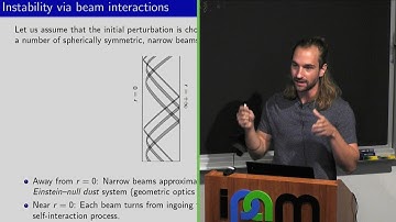 Georgios Moschidis - Instability of Anti-de Sitter spacetime for the Einstein-scalar field system