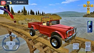 4x4 Offroad Parking Simulator - Pickup Truck Driving Simulator - Android Gameplay FHD screenshot 1