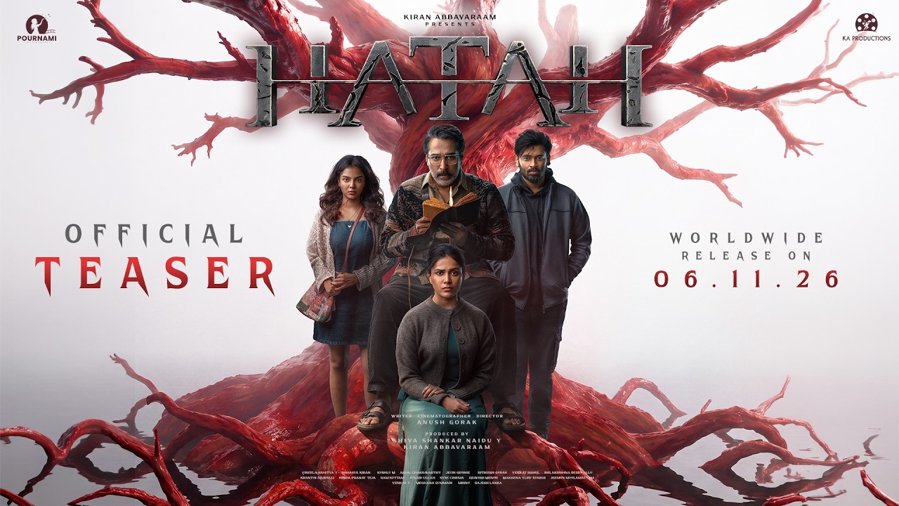 HATAH Official Teaser | Kiran Abbavaram, Rahman | Kushlu, Thanuja | YouWe Media