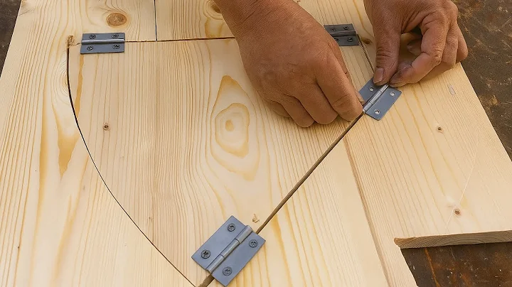 Creative Genius Woodworking Design Ideas DIY // How To Make A Chair With A Awesome Folding Mechanism thumbnail