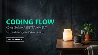 1 Hour Deep Focus for Coding & Study | 40Hz GAMMA Waves + Deep Brown Noise screenshot 5