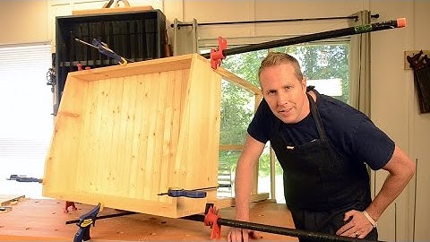 How to Attach a Desk Top {Part 13 of "Build a Dovetail Desk with Hand Tools"}