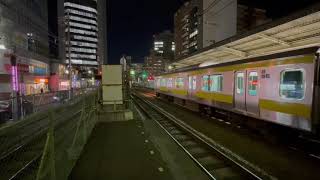 中央・総武線E231系各駅停車幕張行き荻窪駅発車