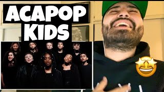 Reacting to Acapop! KIDS  BOHEMIAN RHAPSODY/SOMEBODY TO LOVE by Queen (Official Music Video)