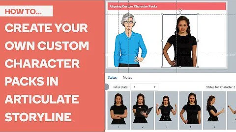 How to Create Custom E-Learning Photo Character Sets in Articulate Storyline