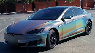 Athlete Statistics 043 | Tesla: My 2019 Model S - WRAPPED!  | October 2019