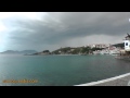 Rain storm hitting Kokkari, Samos island, Greece